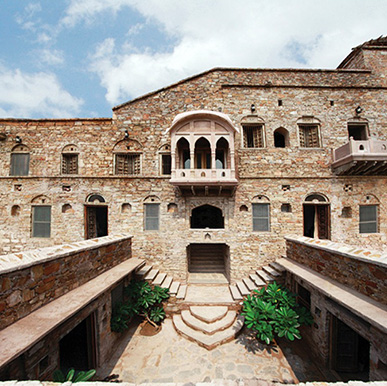 The Dadhikar Fort, Alwar