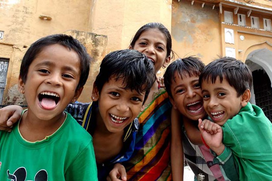 Hora de viajar a la India con niños