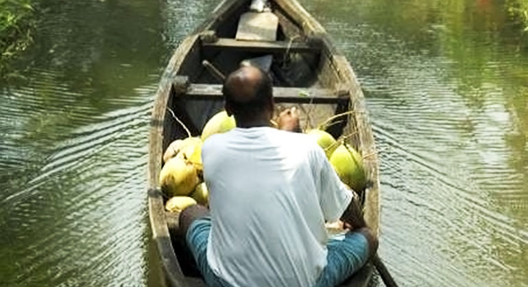 Redescobrir os remansos do Kerala