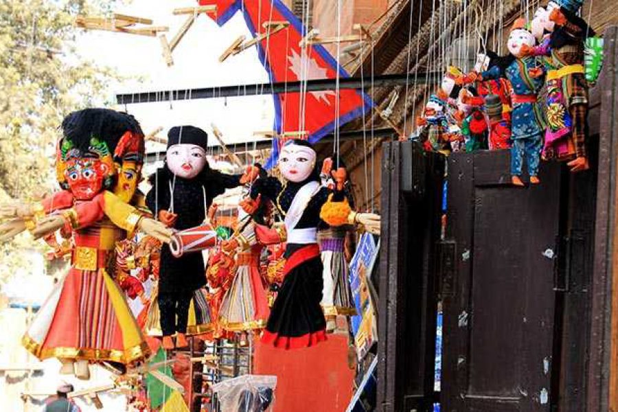 Shopping a Kathmandu