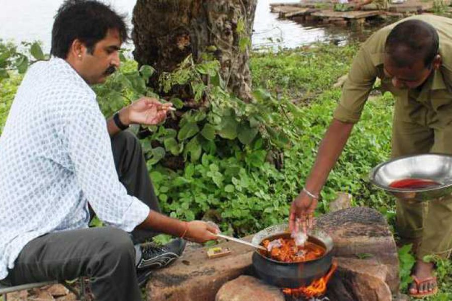 Zen e a Arte de Cozinhar ao Ar Livre