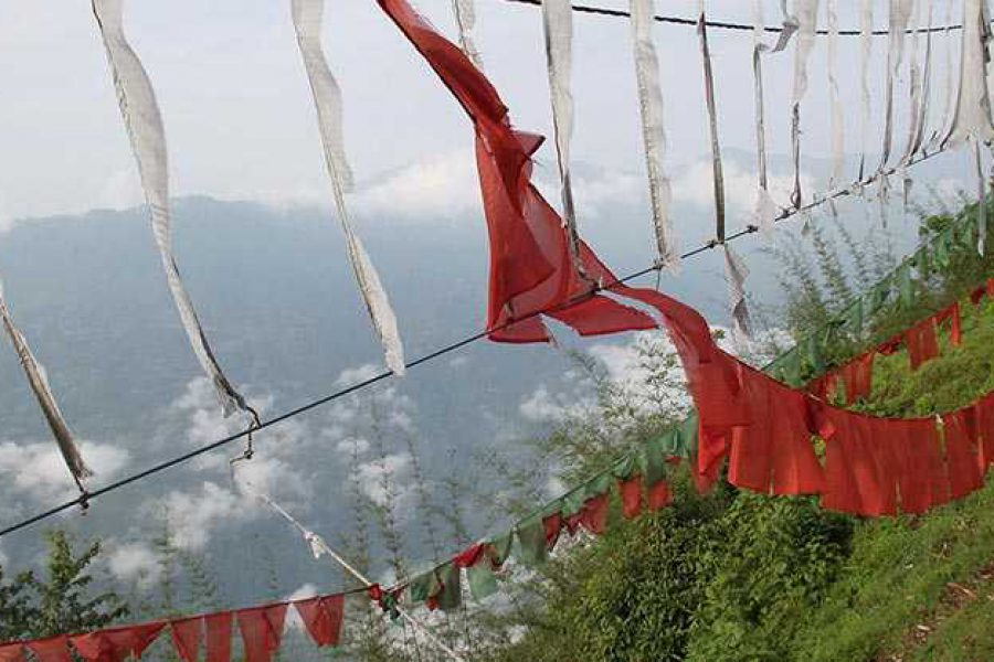 Hoist a Prayer Flag for good luck and happiness