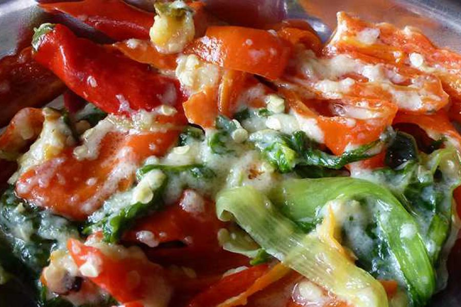 Cook local dumplings in a Bhutanese farm house