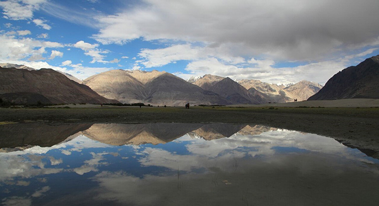 Hunder Desert no vale do Nubra