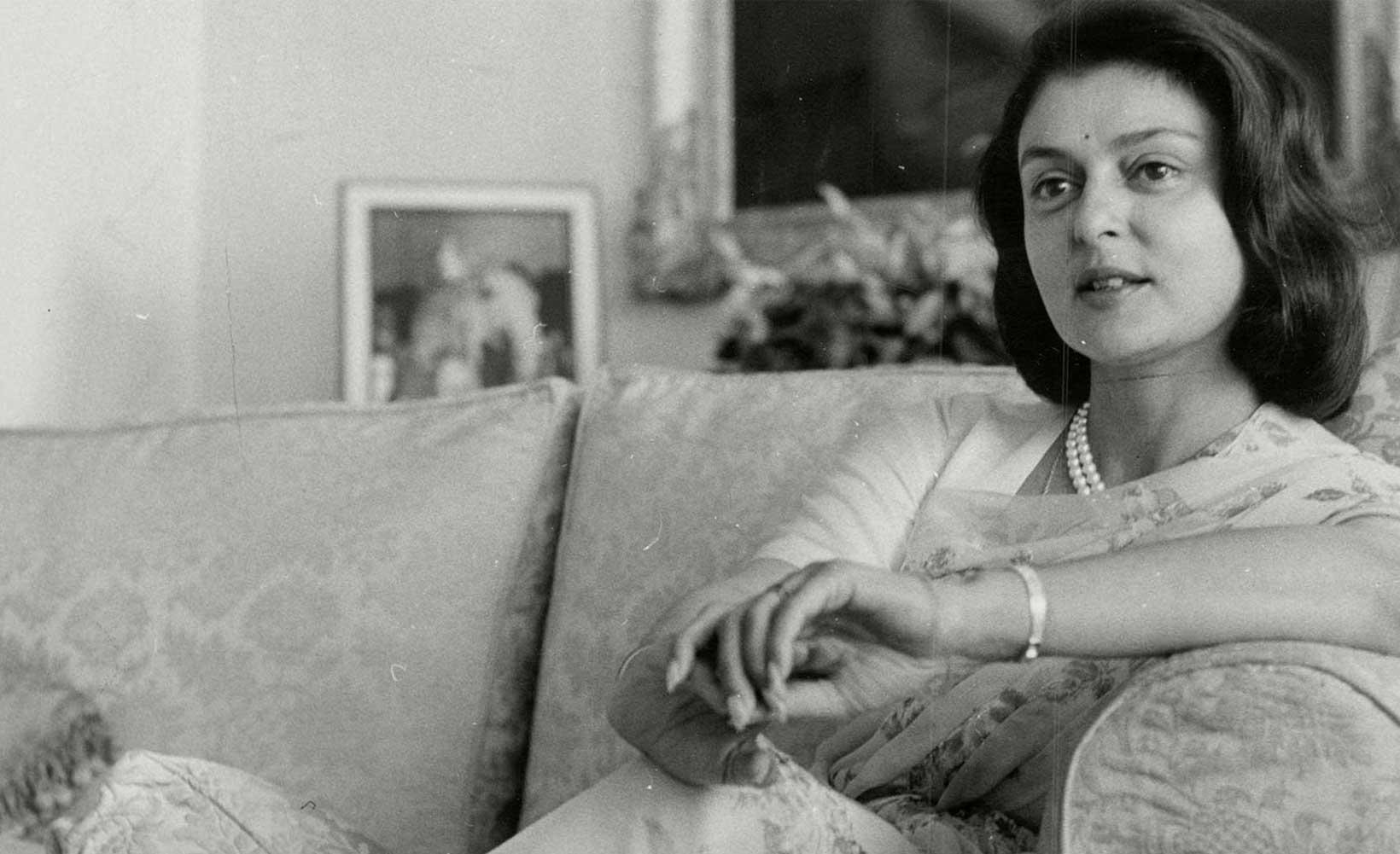 Erinnerung an Mahadevi Gayatri Devi von Jaipur, die Königin der Herzen