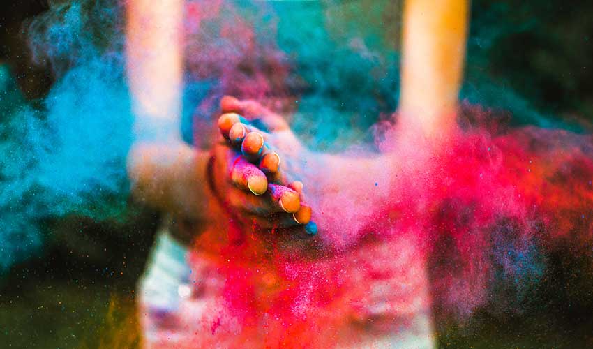 holi festival des couleurs