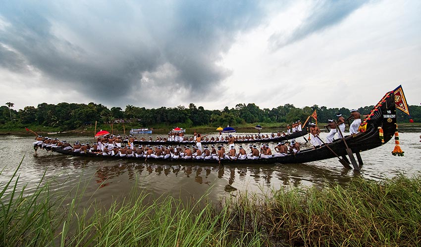 Carrera de barcos en Kerala