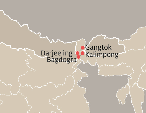 Kanchenjunga als Zeuge