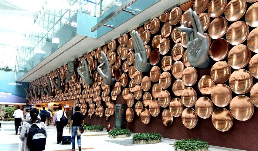 Aeropuerto IGI: Un cruce entre el rico pasado cultural de la India y las aspiraciones modernas